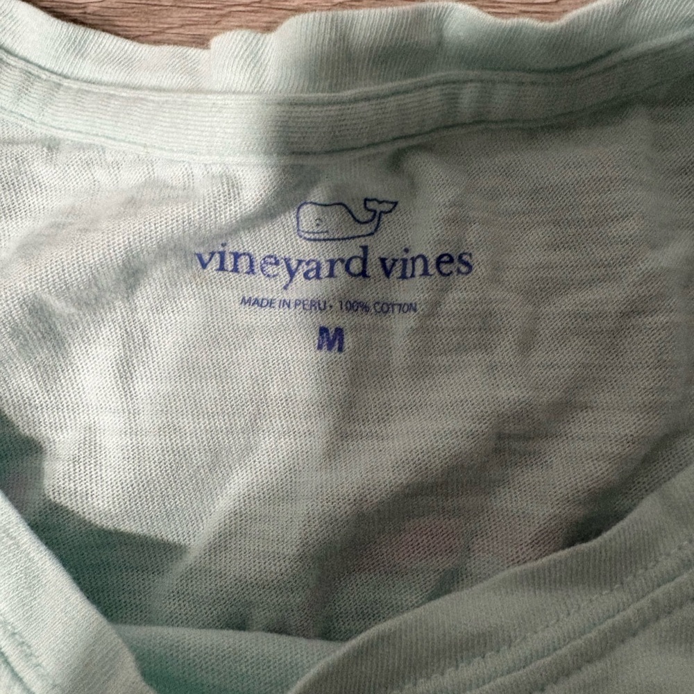 Vineyard Vines Mint Long Sleeve Tee - Picture 4 of 9